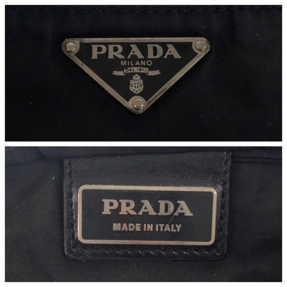 Prada Nylon Tessuto Triangle Logo Crossbody